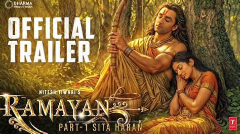 RAMAYANA OFFICIAL TRAILER Ranbir Kapoor Lara Dutt Sunny Deol Sai