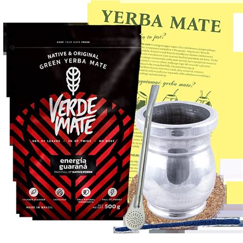 Zestaw Prezentowy Z Verde Mate Energia Palo Santo Akcesoria Yerba