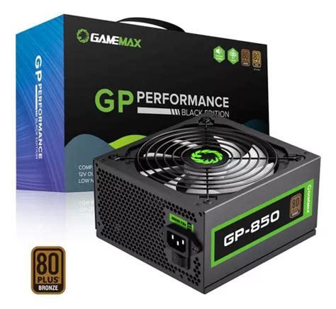 Fuente De Certificada W Gamemax Gp Plus Bronze Atx Mercadolibre