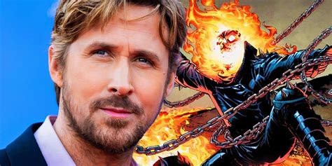 Ryan Gosling Becomes The Mcus Dream Ghost Rider In Stunning Concept Poster