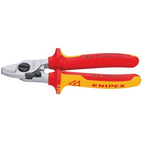 Coupe câbles 165 mm 95 26 165 SB Knipex Manutan be