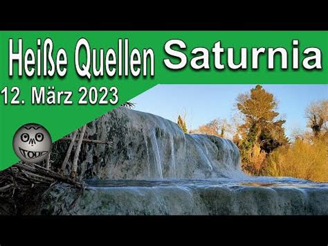 heißen Quellen von Saturnia YouTube