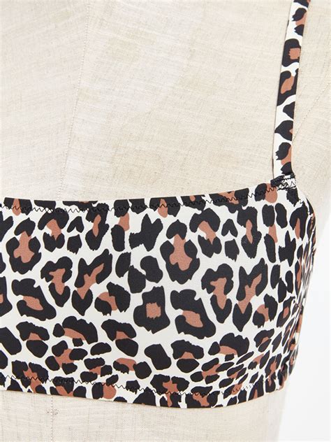 Lcw Dream Siyah Diki Li Pedli Leopar Desenli Kad N Bikini St S Bm Z Lqj Lcw