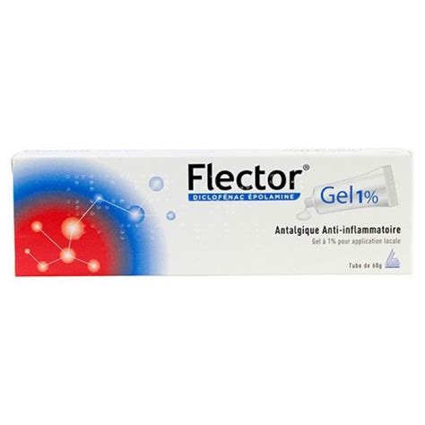 Gel Flector Antalgique Anti Inflammatoire Tube 60g