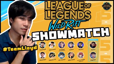 แขงครงแรกของผมกบเกม LoL Wild Rift Showmatch 5 vs 5 LoL Wild