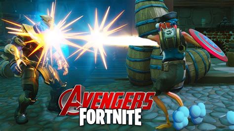 NUEVO LOS VENGADORES EN FORTNITE FARGAN Vs THANOS BATTLE ROYALE