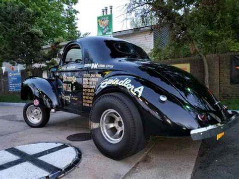 1941 Willys Gasser Hot Rod Rat Rod Pro Street Street Rod Stone Woods Cook For Sale Photos