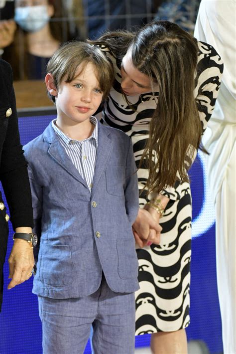 Photo Charlotte Casiraghi Et Son Fils Rapha L Elmaleh Ans Qui