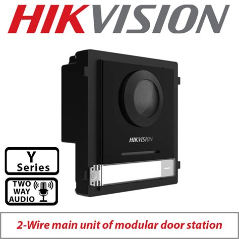 Mp Hikvision Two Wire Main Unit Video Intercom Door Station Ds Kd Y