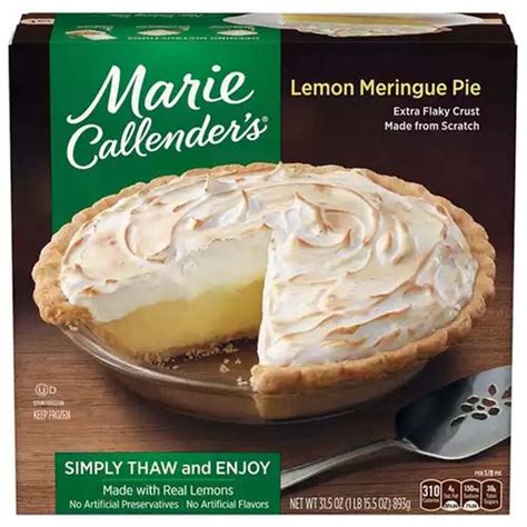 Marie Callender S Pie Lemon Meringue Foodland