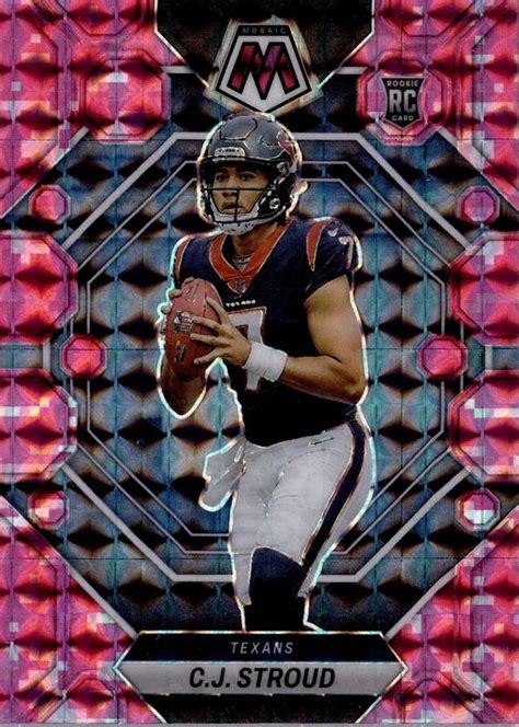 CJ Stroud 2023 Mosaic 292 Pink Camo Price Guide Sports Card Investor