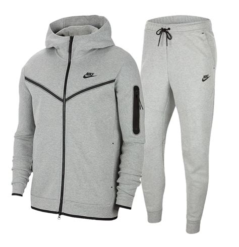 Nike Tech Fleece Trainingspak Heren Grijs Heren Shoppen Soccerfanshop Be