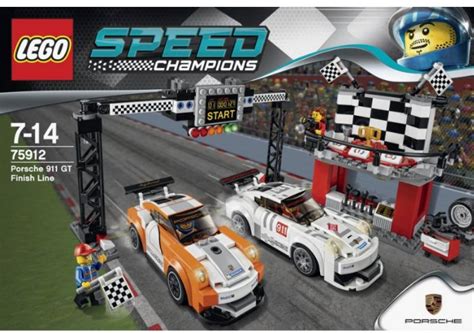 Лего 75912 Финишная линия Порше 911 GT - конструктор Lego Racers купить ...