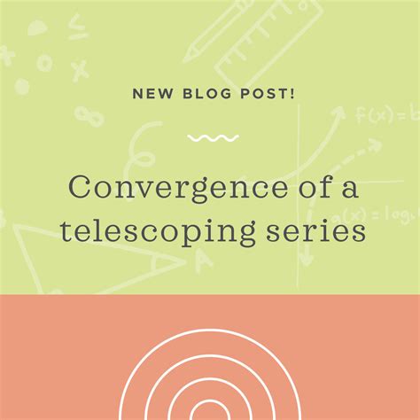 Convergence of a telescoping series — Krista King Math | Online math help