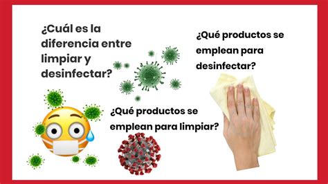 ¿cual Es La Diferencia Entre Limpiar Y Desinfectar ¿que Productos Usar