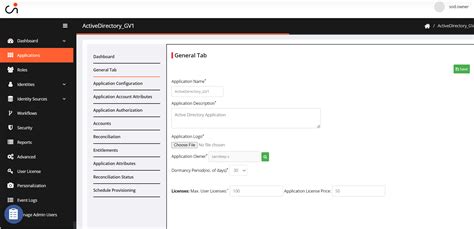 Configure IGA Applications