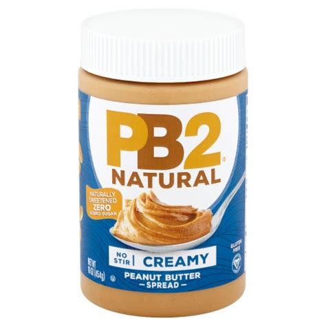 PB2 Natural No Stir Creamy Peanut Butter Spread 16 Oz Pick N Save