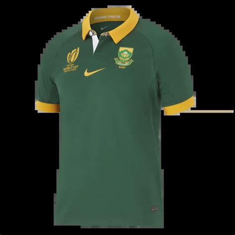 South Africa Rugby World Cup 2023 Replica Home Jersey - Jerseyhive ...