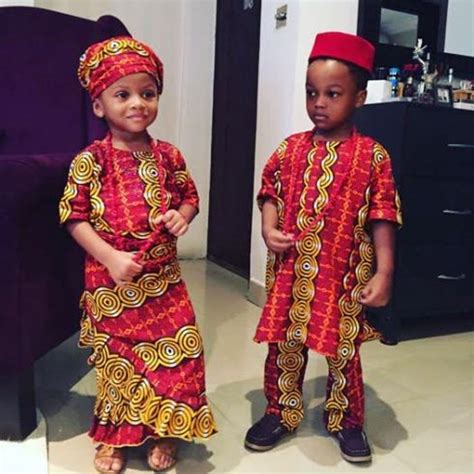 Nigerian Celebrity Kids Rock Traditional Costumes To Mark Nigeria's ...