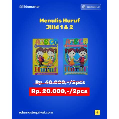 Jual Belajar Menulis Huruf Shopee Indonesia