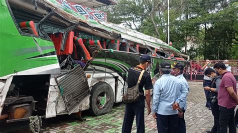 Selidiki Kecelakaan Maut Bus Pariwisata Di Bantul Ini Catatan Dari Knkt