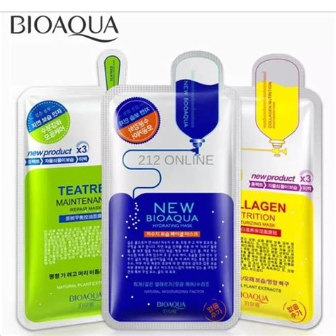 Bioaqua Pack 10 Mascarillas Shot Ampolleta Ácido Hialurónico Meses