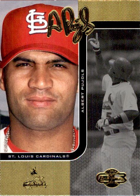 Sku12dmr322 2006 Topps Co Signers 1 Albert Pujols St Louis Cardinals