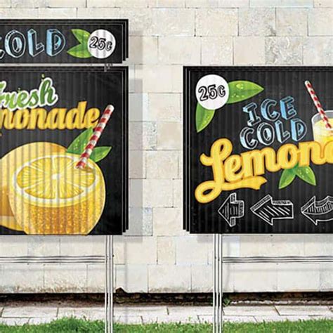 Bulk Yard Signs - Custom Printed Foamboard | Printleaf