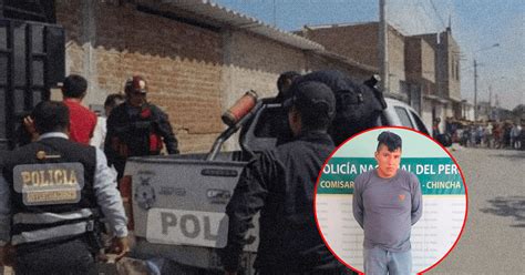 Feminicidio en Ica PNP captura en flagrancia a sujeto que asesinó a su