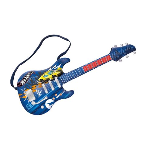 Guitarra Infantil Fun Hot Wheels Azul em Promoção na Americanas