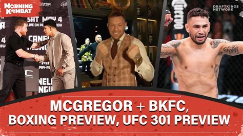 Conor Mcgregor Bkfc Crawford Vs Madrimov Canelo Vs Mungia Ufc