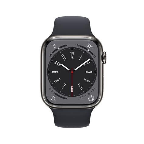 ใหมลาสด Apple Watch Series 8 GPS Cellular 45mm Graphite Stainless