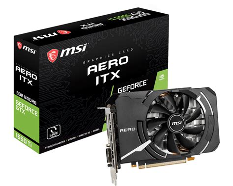 GeForce GTX 1660 Ti AERO ITX 6G