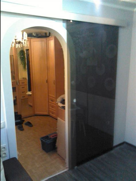 Раздвижная дверь со скрытым механизмом