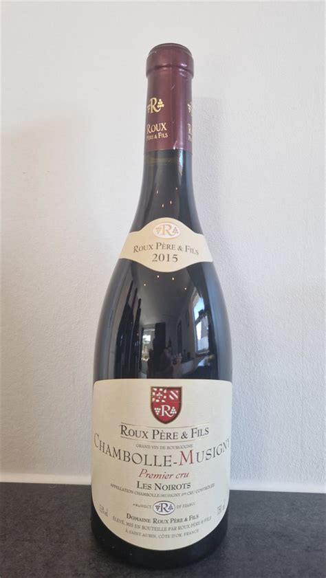 Domaine Roux Pere Et Fils Chambolle Musigny Les Noirots 2015