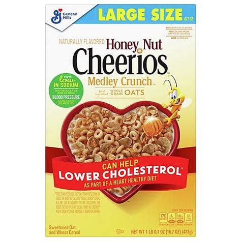 Cheerios Honey Nut Medley Crunch Cereal