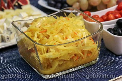 Квашеная капуста с куркумой. Рецепт с фото