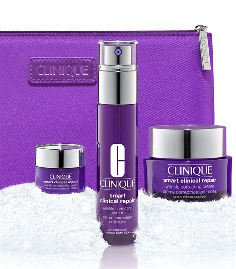 Clinique Smart And Smooth Anti Ageing Moisturiser Skincare T Set Harrods Us