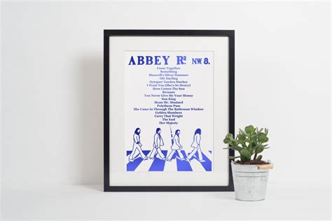 Abbey Road Album Artwork - Etsy