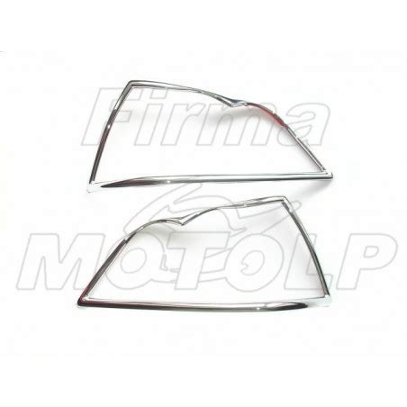 GRIL GRILL GRILLE NAKŁADKI TYLNEJ LAMPY CHROM HONDA GL 1500 1800 GOLDWING