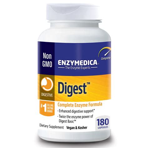 Enzymedica Digest Complete Enzyme Formula 180 Capsules Iherb