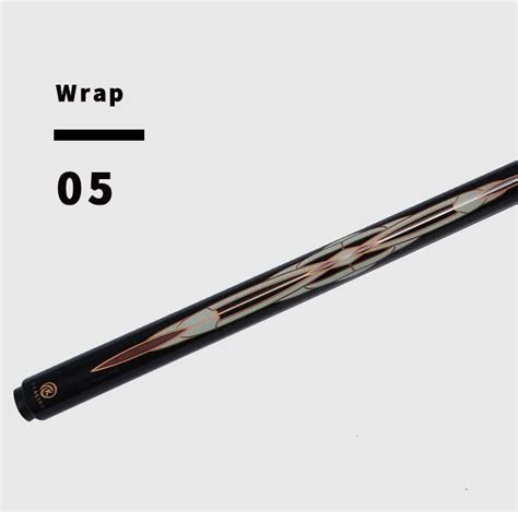 Professional Factory Radial Shaft Colored Tube Billiard Stick