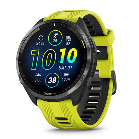 Buy Garmin Forerunner 965 Carbon Grey DLC Titanium Bezel With Black