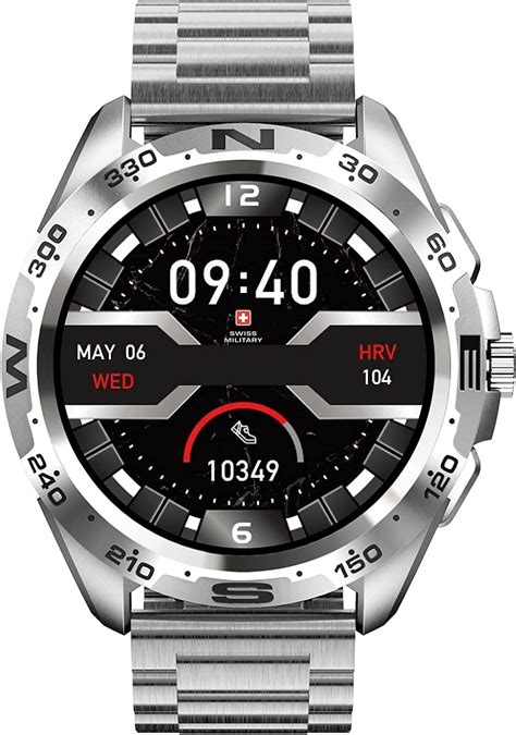 Swiss Military Dom 1 Smart watch, Heart Rate/Blood Pressure/Oxygen ...