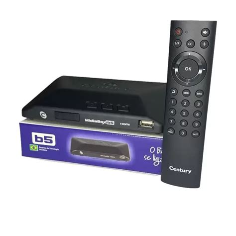 Receptor M Diabox B Century M Dia Box Conversor Uhf Sat Hd Gs Telecom