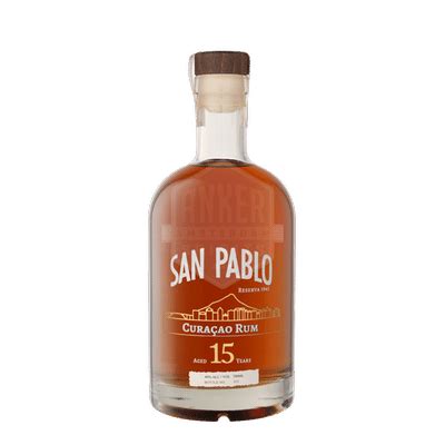 NV San Pablo 15 Yo Curacao Rum De Ware Jacob Wij Heffen Het Glas