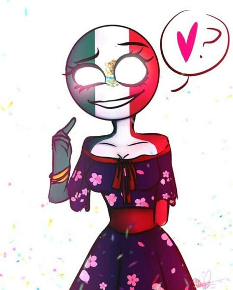 Countryhumans Mexico Girl