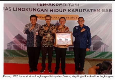 Resmi UPTD Laboratorium Lingkungan Kabupaten Bekasi Siap Tingkatkan