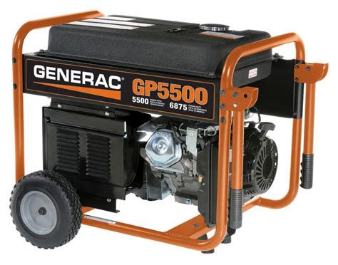 Generac Gp Series Portable Generator Free Shipping