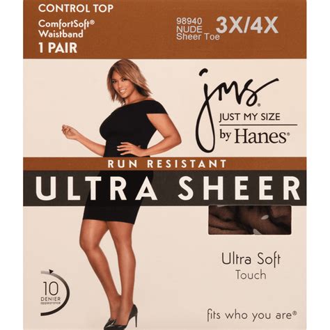 Jms Pantyhose Control Top Ultra Sheer Sheer Toe X X Nude Each Delivery Or Pickup Near